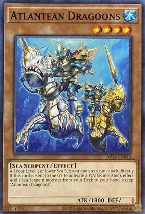 Atlantean Dragoons (Common)[OP14-EN013]