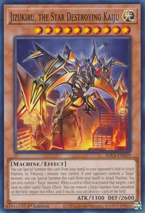 Jizukiru, the Star Destroying Kaiju (Common)[SDCS-EN019]
