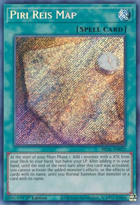 Piri Reis Map (Secret Rare)[BROL-EN023]