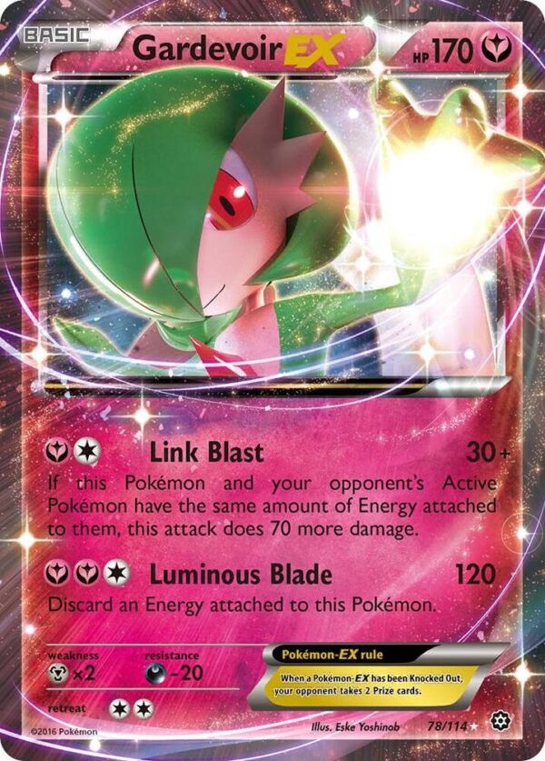 Gardevoir EX - 78/114: Steam Siege(STS)