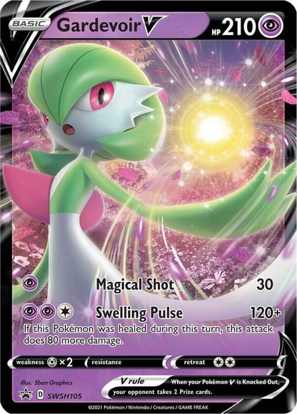 Gardevoir V - SWSH105: Black Star PROMO(SWSD)
