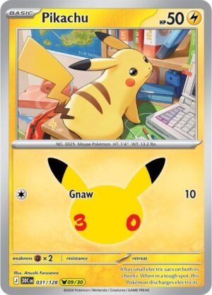 Pikachu - 031/128: 30th Celebration(30C)