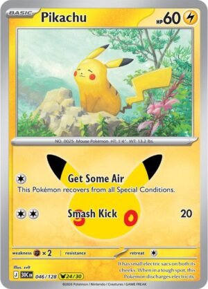 Pikachu - 046/128: 30th Celebration(30C)